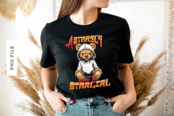 A Starboy T-Shirt Design: Bold Graphics for Modern Brands