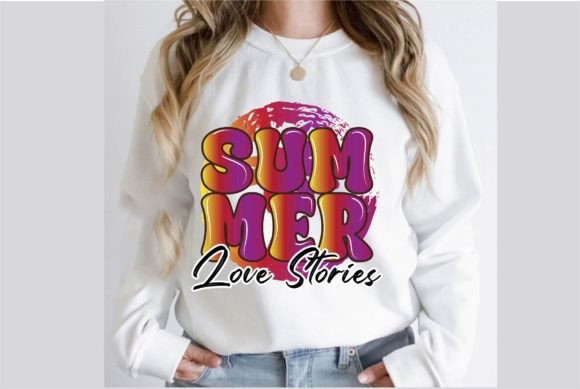 Capture Nostalgic Warmth with Summer Love Stories Retro Design