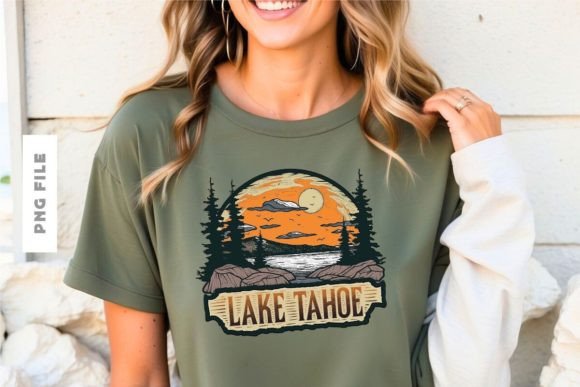Capturing Mountain Memories: The Ultimate Lake Tahoe T-Shirt Design