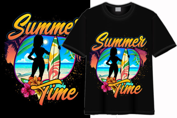 Catch the Wave: Unpacking the Summer T-Shirt Design 6 Aesthetic