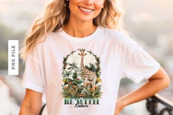 Connecting with Nature: A T-Shirt Design for Modern Brands