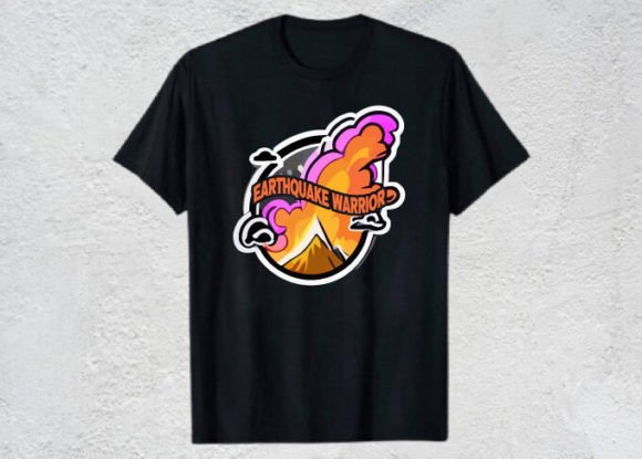 Earthquake T-Shirt Design 11: Wear Your Resilience