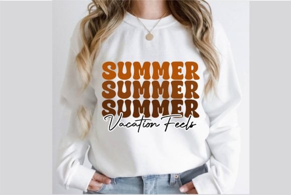 Summer Vacation Feels Retro PNG Design: Your All-in-One Creative Asset