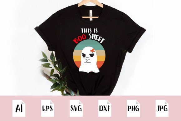 This is Boo Sheet SVG T-Shirt Design: A Creative Breakdown