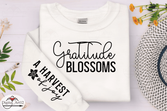 Unfolding Creativity with the Gratitude Blossoms Sleeve Design